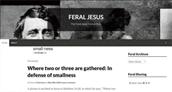 Desktop Screenshot of feraljesus.com
